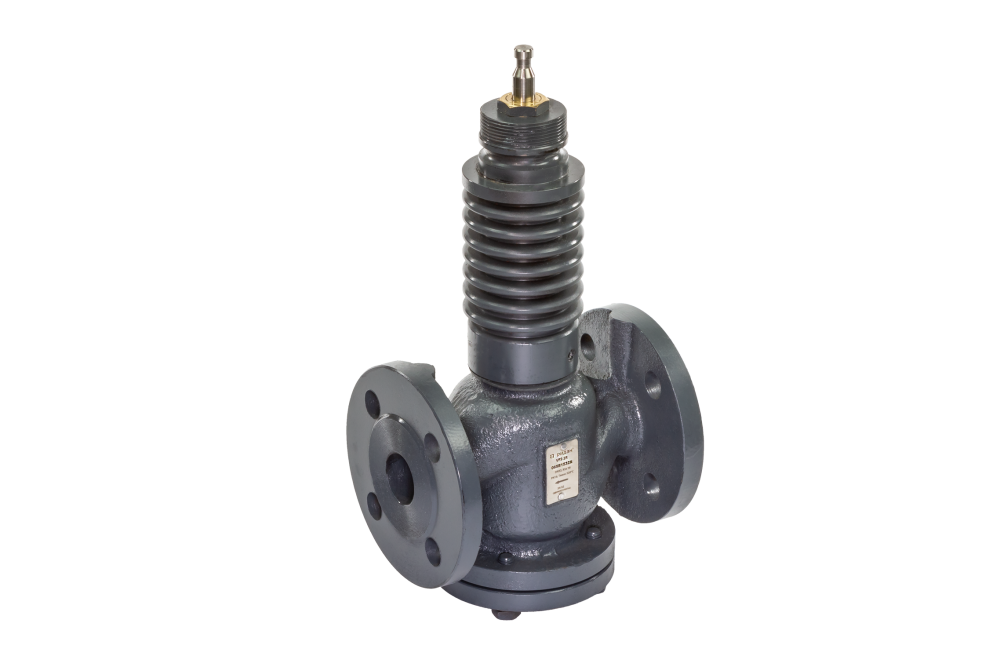 Клапан 065B3400R — Регулирующий фланцевый Ридан VFS-2R PN16, DN100, Kvs 160, Tmax 220 ℃, двухходовой, седельный