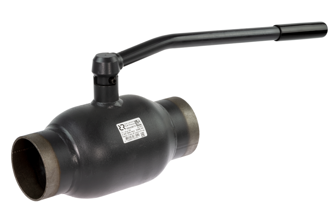 Ридан RJIP Premium 065N4280GR — Кран шаровой WW DN65 PN25 (приварной, с рукояткой, стандартный проход)