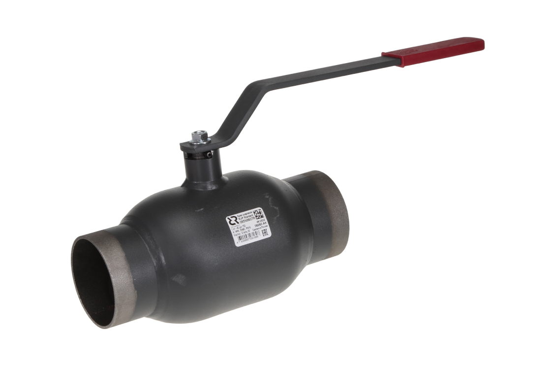 Ридан RJIP Standard 065N9610R — Кран шаровой WW DN150 PN16 (приварной, с рукояткой, стандартный проход)