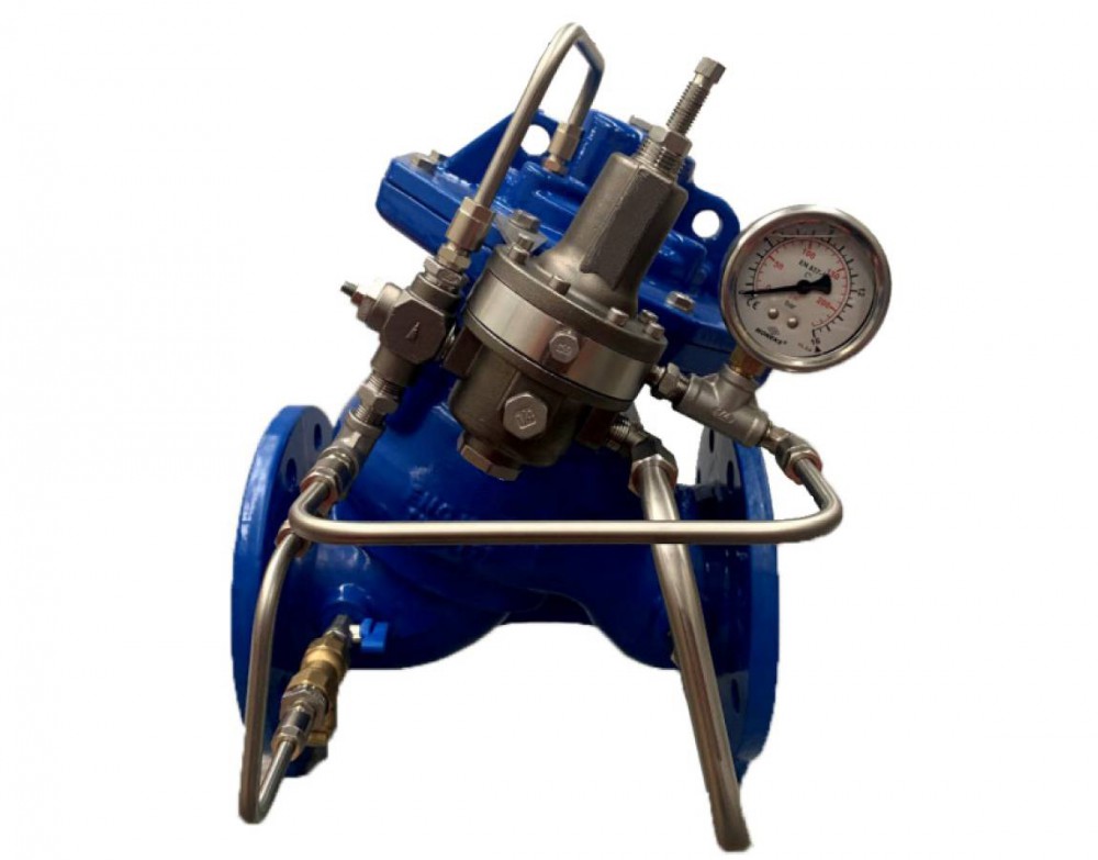 Ридан C301-R 082X6145R — Регулятор давления «до себя» в сборе DN150, PN16 (диапазон настройки: 0,5...8 бар)