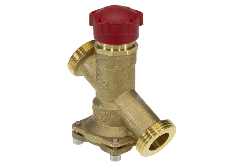 Ридан AQT-R 003Z1804R DN25 — комбинированный балансировочный клапан, без ниппелей, наружная резьба G1 1/4