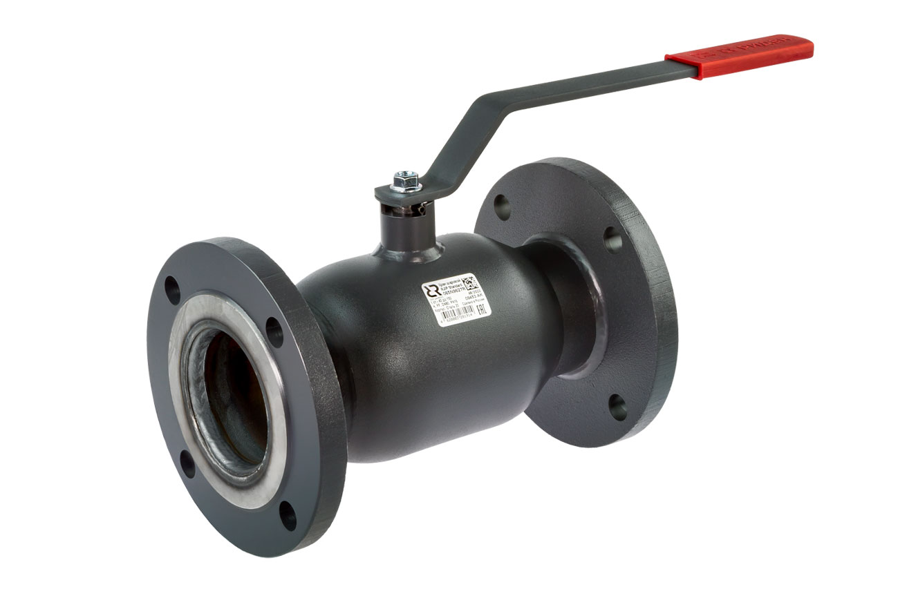 Ридан RJIP Standard 065N9621SR — Кран шаровой FF DN20 PN16 (фланцевый, с рукояткой, стандартный проход)