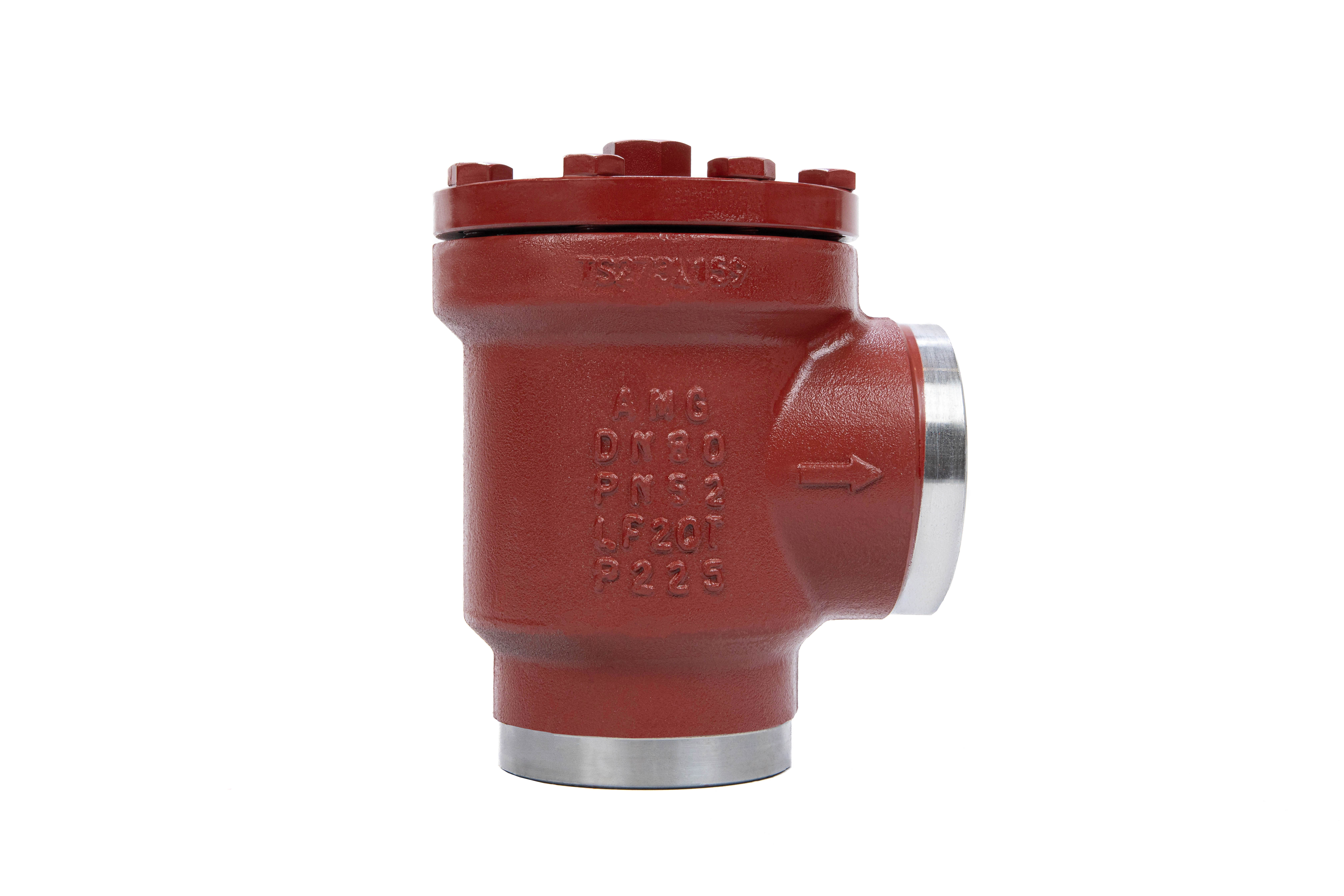 Ридан угловой сетчатый фильтр FIA, тип присоединения — 125 D (5"), DN 125, PN 52, c фильтрующей сеткой 250 мкм