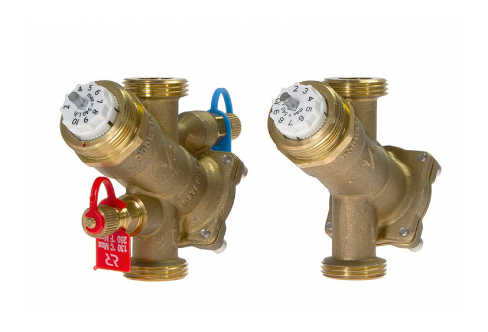 Ридан 003Z1813R — Комбинированный балансировочный клапан AQT-R DN20, с ниппелями, наружная резьба G1