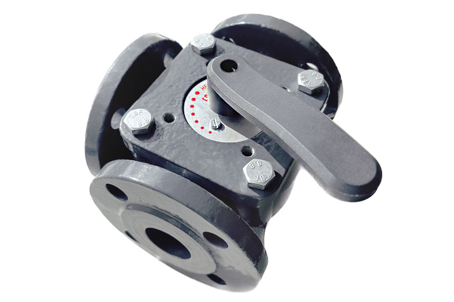 Ридан 065Z0432R — Клапан регулирующий поворотный HFE-3R DN50, Kvs 60,0, чугун, фланцевый, Тмакс - 110 ℃, PN6