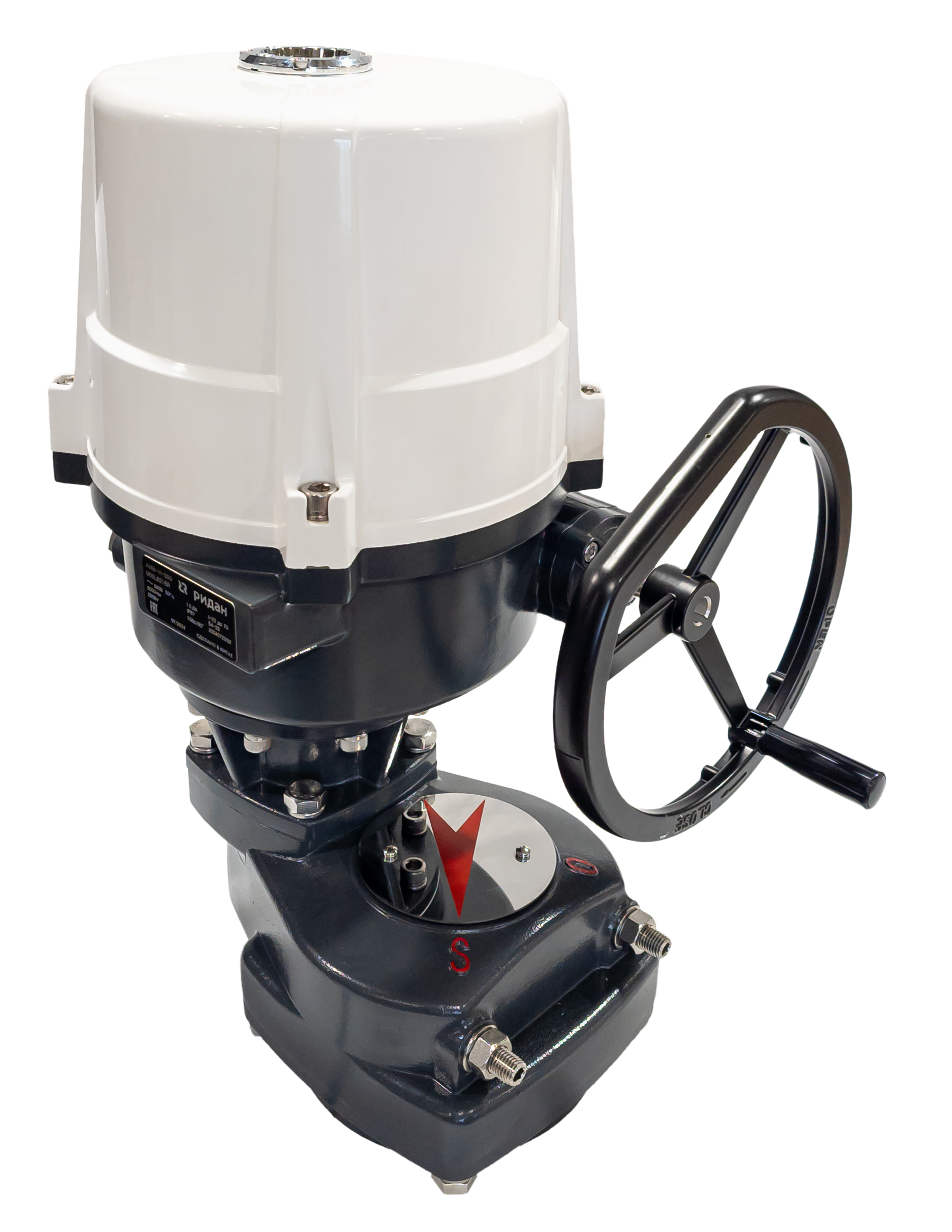 Ридан 065L8187R — Электропривод AMB-H-500 220В без блока управления; IP67; для шаровых кранов RJIP DN400 стандартный проход