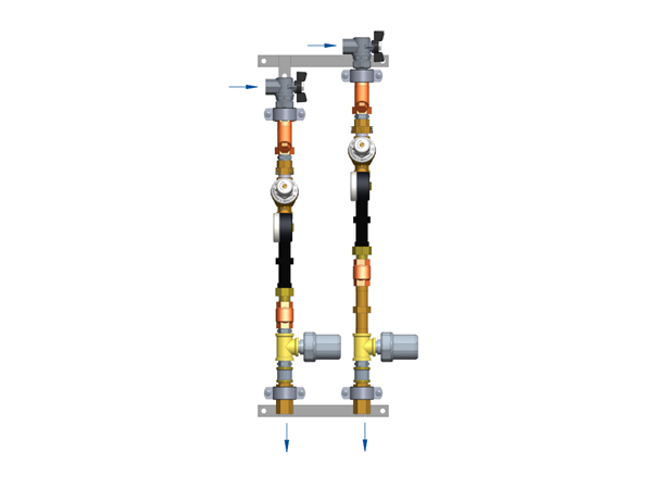 Ридан ШКСВ-1Р 150U3610 — Квартирная станция для систем водоснабжения, В1, с правым подключением, тип 3