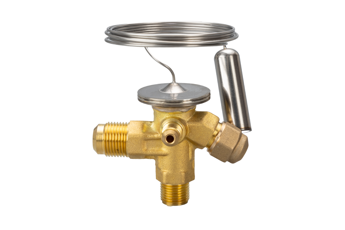 Ридан T2 068Z4400R — Терморегулирующий клапан, R404A/R507A, под отбортовку, присоединительные патрубки 1/2", температура кипения -40…+10 °C