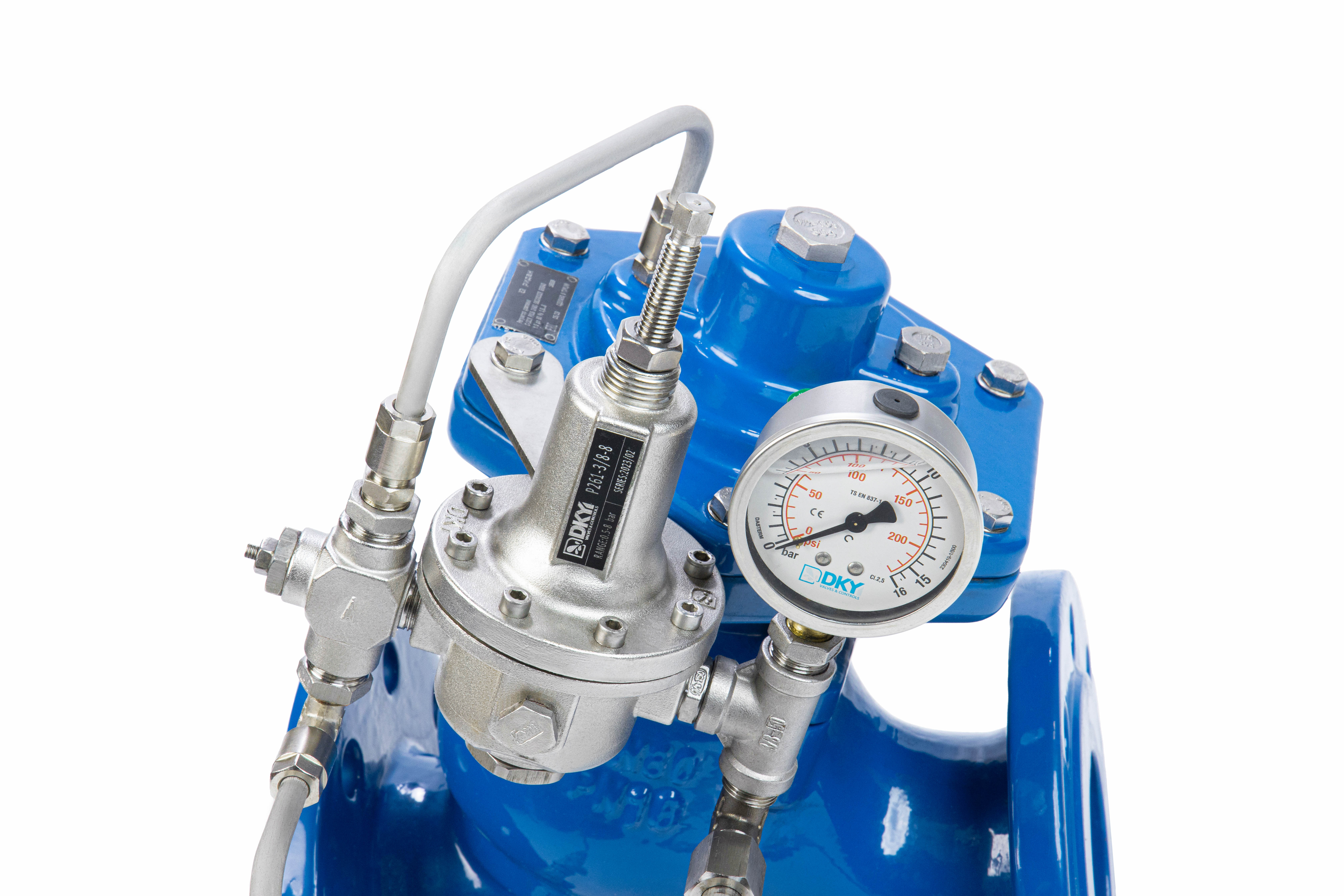 Ридан C101-R 082X6101RL — Регулятор давления «после себя» в сборе DN65, PN16 (диапазон настройки: 0,5...8 бар, L=290 мм)