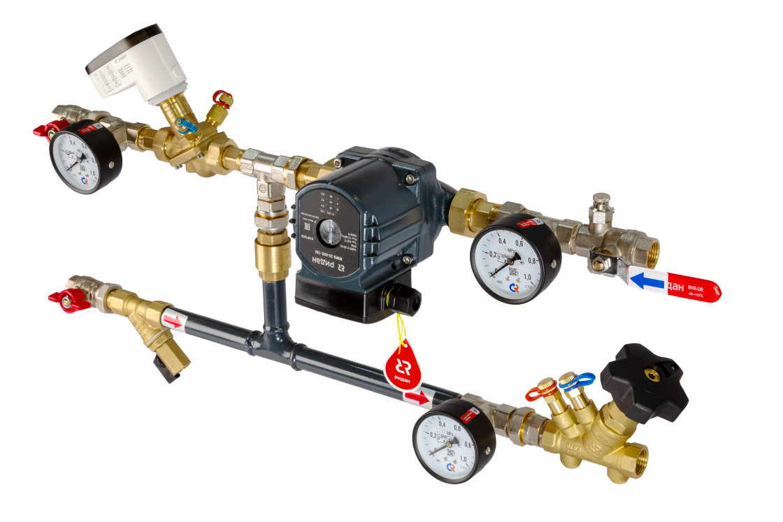 Ридан 122W0118HR — Узел теплоснабжения АУУ-AQF-989-80-80-C-S левый, 0-10В H