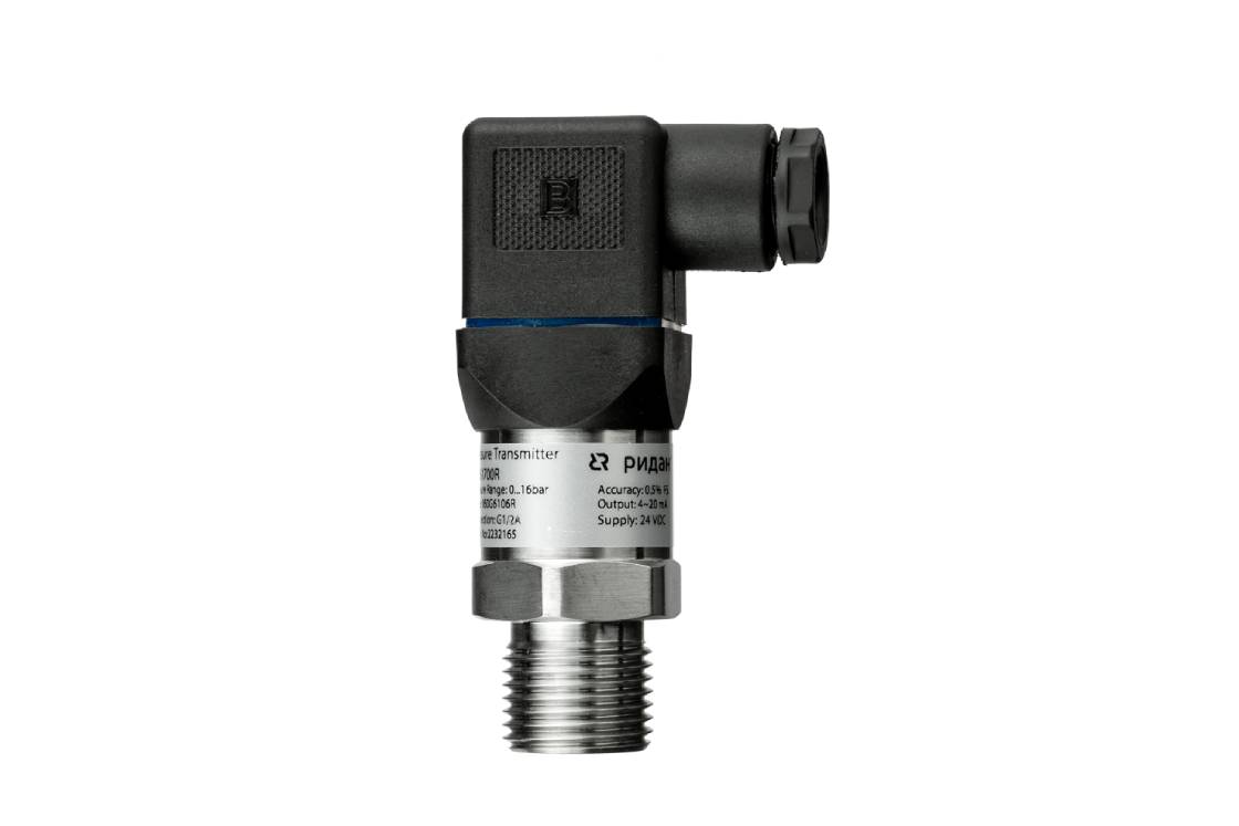 Ридан 060G6101RP — Преобразователь давления MBS1700R c поверкой, диапазон измерения 0-10 бар, выходной сигнал 4-20 мА, присоединение G 1/4