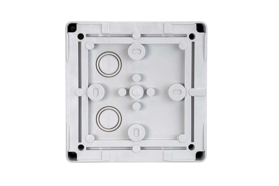 21RT0934R — Коробка распределительная Ridan L BOX, 140х140х79 мм, IP66/IP67, серая