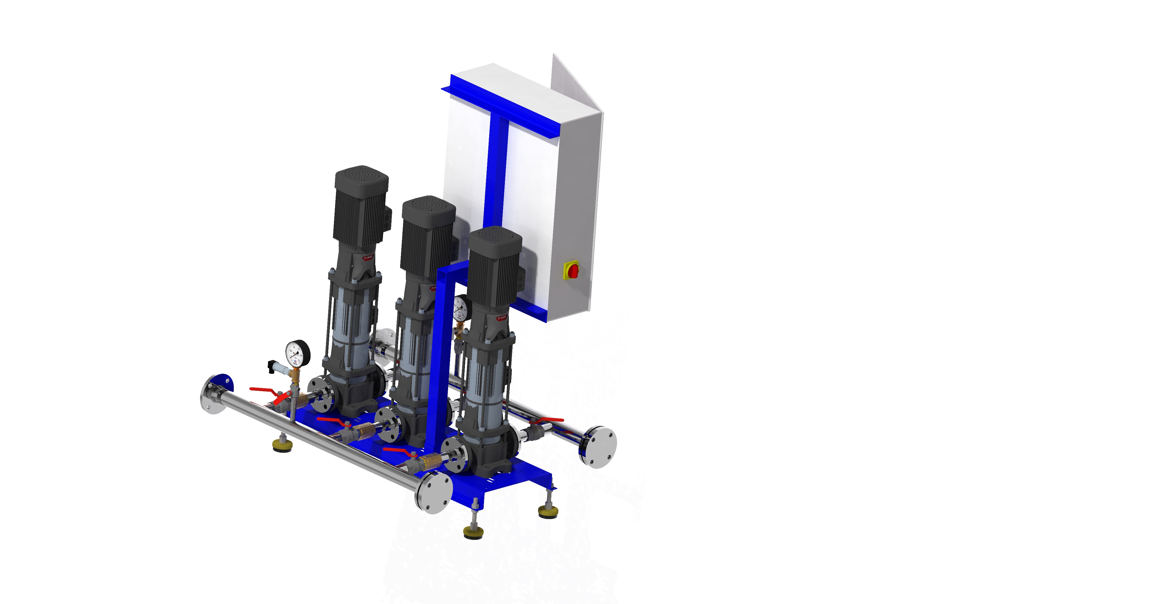 Ридан 315NS2223 — Установка (станция) насосная WaterJump-3CW-50-100-F-RMV 15-7F