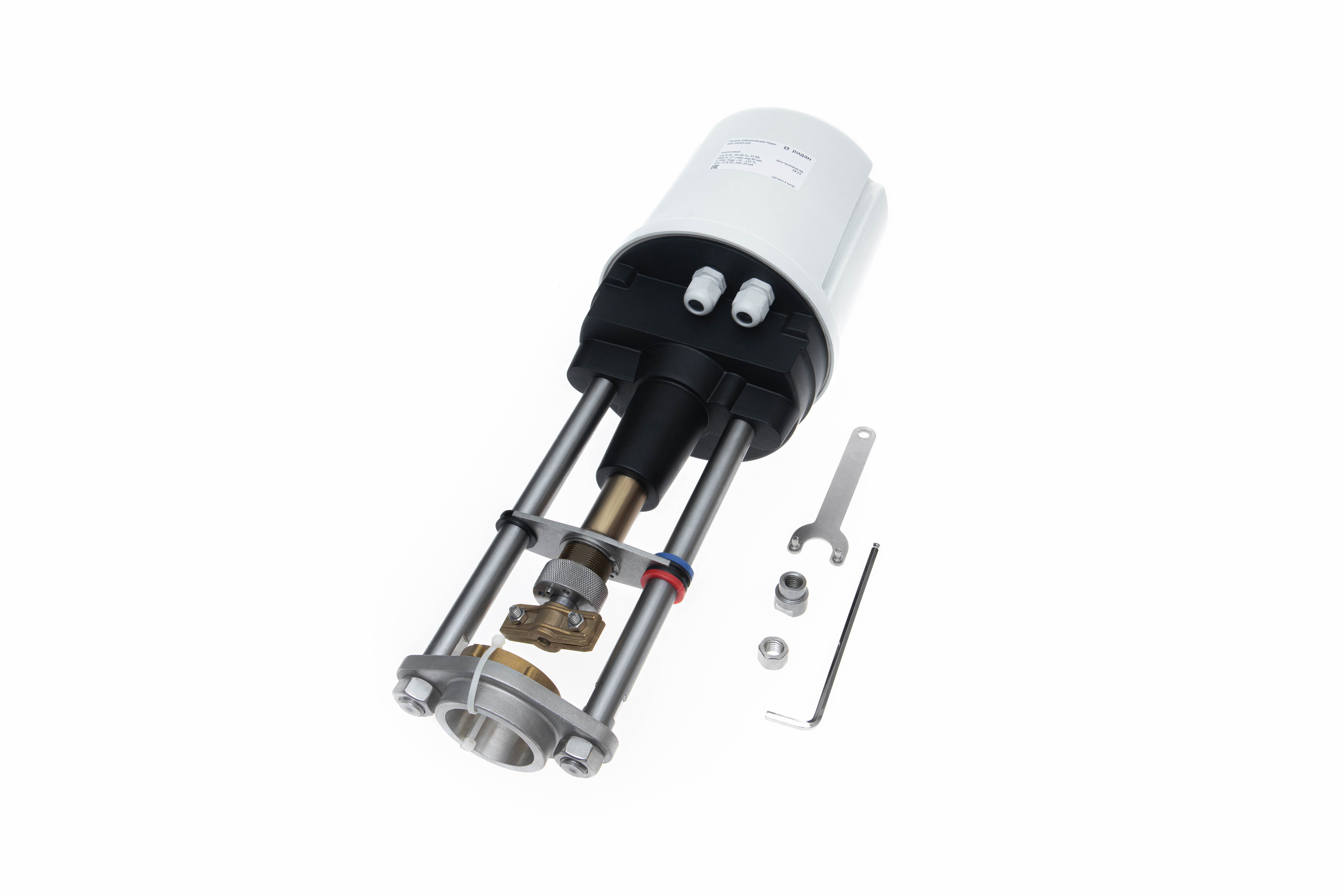 Ридан 082G3443R5 — Привод электрический с трехпозиционным управлением AMV-6500R-220, AC220V, развиваемое усилие 6500Н, время перемещения штока 2,1 с/мм