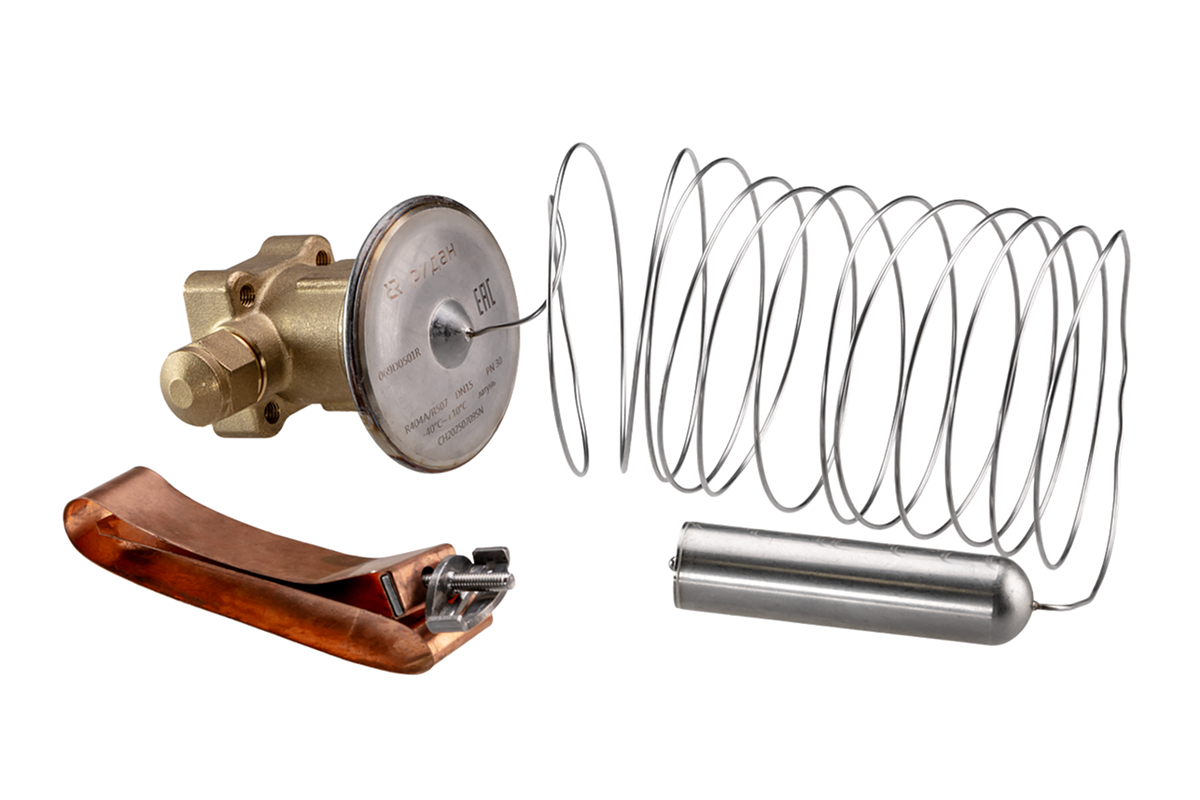 Ридан 069D0504R — Термоэлемент TE5, хладагент R407C, диапазон температур кипения -40…10 °C