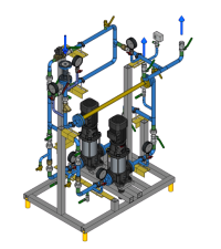 Ридан БТП-RS-ХХХ-R V3 - Стандартный узел подпитки  